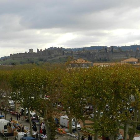 Appartement Le Saint Michel - Les Balcons De La Cite Carcassonne Bagian luar foto